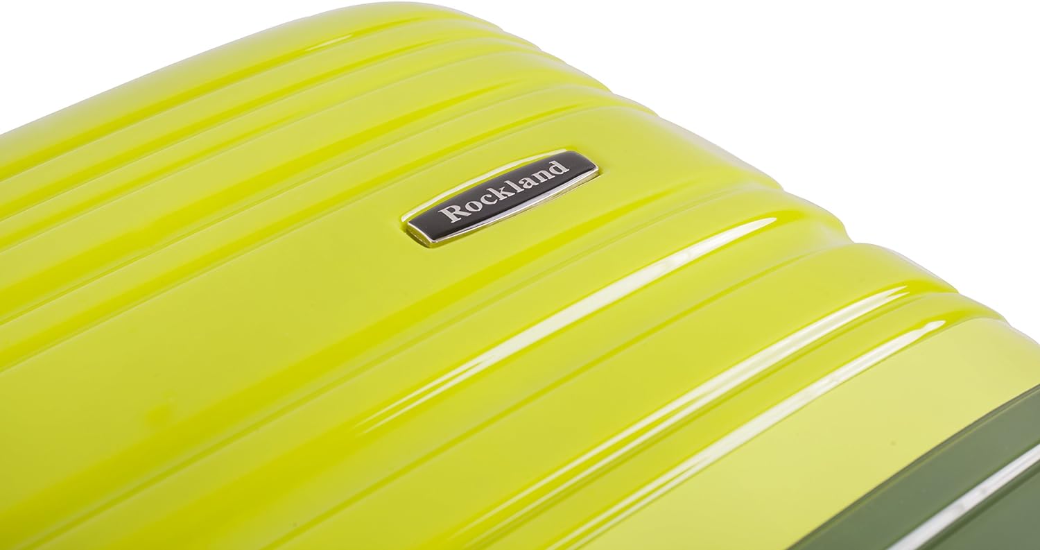 Rockland Melbourne Hardside Expandable Spinner Wheel Luggage, Purple, Carry-On 20-Inch - Image 8